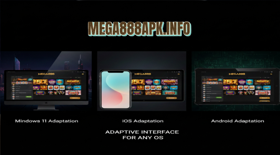 Operating System Adaptive Interface The MEGA888 New Version Interface adapts to the operating system you are using.